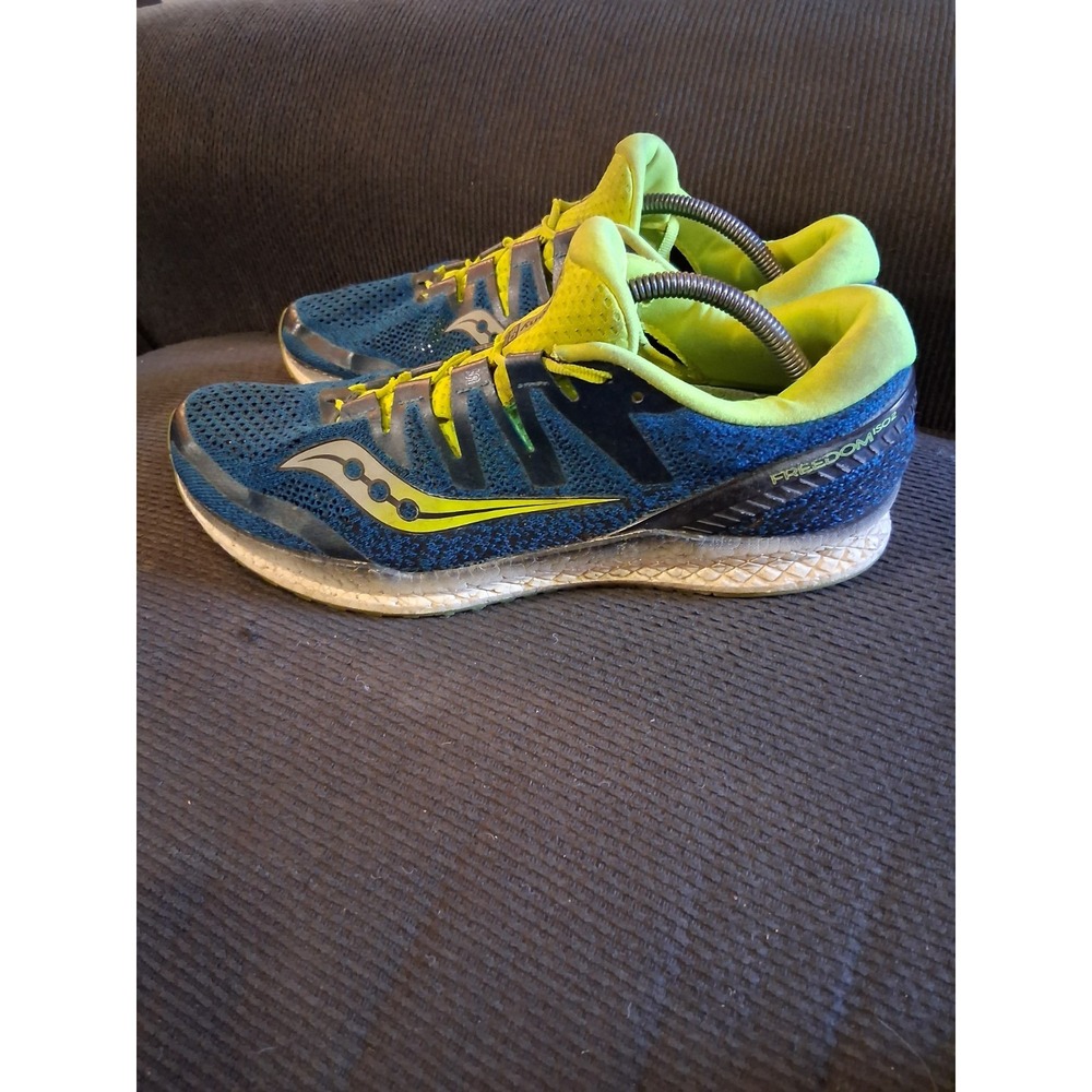 Saucony Freedom Iso 2 Men's Size 12.5 Blue Running Shoes (S20440-3)